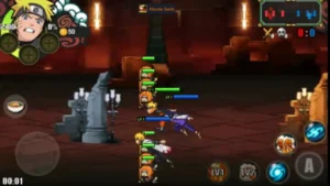 Screenshots and Visuals Naruto Senki Game