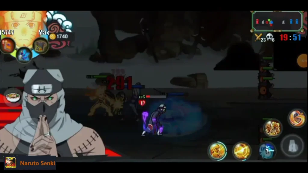 Screenshots and Visuals Naruto Senki IOS