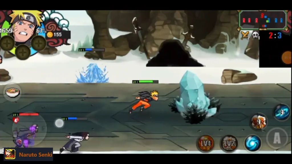 Screenshots and Visuals Naruto Senki IOS