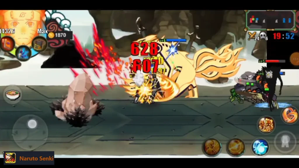 Screenshots and Visuals Naruto Senki IOS