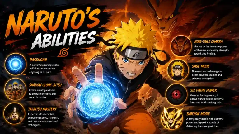 Naruto vs Gojo 7 Naruto's Abilities